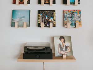 Floating Record Player Table