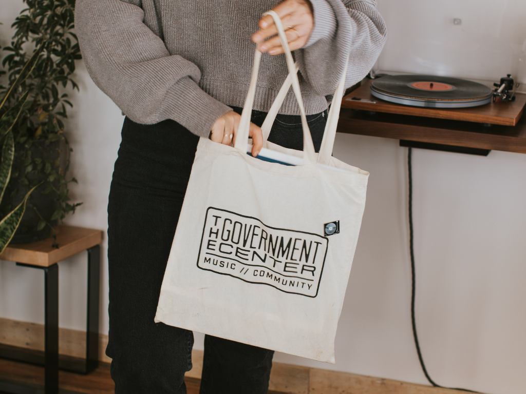 Vinyl Record tote bag, the ultimate must-have for record